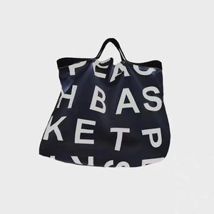 Women's Canvas Casual Tote Shoulder Bag Stylish Waterproof Shopping Cloth Bags