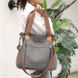 Women's Canvas Shoulder Bag, Large Capacity Crossbody Bag