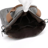 Women's Canvas Shoulder Bag, Large Capacity Crossbody Bag