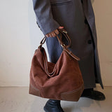 Oversize Canvas Crossbody Bag for Women Large Cotton School Shoulder Handbag