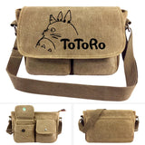 Women's Canvas Handbag My Neighbor Totoro Cartoon Schoolbag