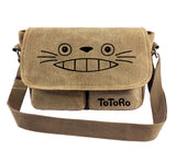 Women's Canvas Handbag My Neighbor Totoro Cartoon Schoolbag