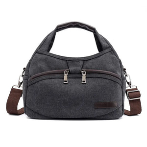 Women's Canvas Handbags Shoulder Bags Crossbody Totes Vintage Multi-pocket