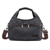 Women's Canvas Handbags Shoulder Bags Crossbody Totes Vintage Multi-pocket