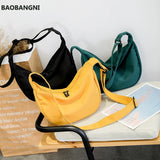 Women's Canvas Handbag Dumplings Bag Tote