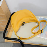 Canvas Handbags High Female Hobos Single Shoulder Bag Tote