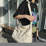 Women's Canvas Shoulder Bags Large Capacity Tote