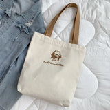 Canvas Shoulder Shopper Bag Eco Reusable Shopping Bag