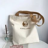 Canvas Shoulder Shopper Bag Eco Reusable Shopping Bag