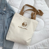 Canvas Shoulder Shopper Bag Eco Reusable Shopping Bag