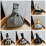 Women's Versatile Casual Bag Matching Knitted Handbag for Four Season