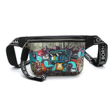Women's Cartoon Belt Bag Fanny Pack Crossbody Chest Wallet
