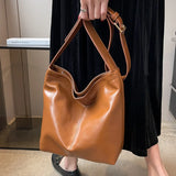 Women's Soft Leather Shoulder Bag Crossbody Handbag