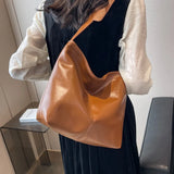 Women's Soft Leather Shoulder Bag Crossbody Handbag
