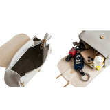 Women's Casual Cross body Bag, Patchwork Shoulder Bag Leather Satchel