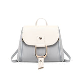 Women's Casual Crossbody Bag Leather Satchel Mini Backpacks