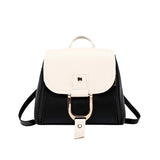 Women's Casual Crossbody Bag Leather Satchel Mini Backpacks