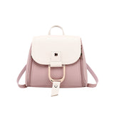 Women's Casual Crossbody Bag Leather Satchel Mini Backpacks