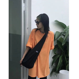 Women's Messenger Bag Large Capacity Solid Shoulder Bag