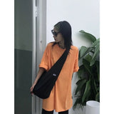 Women's Messenger Bag Large Capacity Solid Shoulder Bag