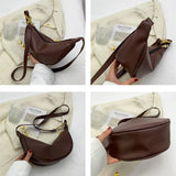 Retro Crossbody Bag Solid Casual Female Bag Autumn Style Phone Shoulder Bag