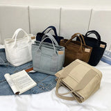 Women's Casual Underarm Shoulder Bag Small Handbags Travel Totes Canvas