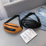 Women's Chest Bag Female Pu Leather Sling Handbag
