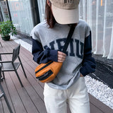 Women's Chest Bag Female Pu Leather Sling Handbag