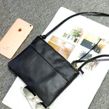 Leather Enveloped Clutch Bag Crossbody Shoulder Messenger Female Bag