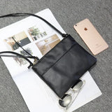 Leather Enveloped Clutch Bag Crossbody Shoulder Messenger Female Bag