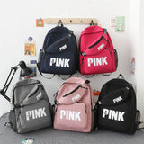 Sequin Laser Student Backpack Holiday Shoulder Bag