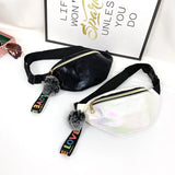 Women's Colorful Sequin Waist Bag Crossbody Phone Pouch