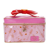Women's PU Leather Make Up Organizer Waterproof Cosmetic Bag