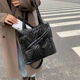 Women's Cotton Bag Autumn Winter Casual Female Bag Space Down Bag