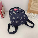 Women's Five Pointed Star Cowboy Backpack Student Schoolbag