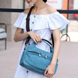 Women's Casual Canvas CrossBody Bag Shoulder Handbags Girls Tote