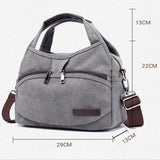 Women's Casual Canvas CrossBody Bag Shoulder Handbags Girls Tote