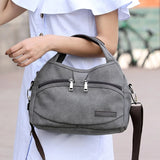 Women's Casual Canvas CrossBody Bag Shoulder Handbags Girls Tote