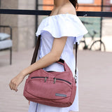 Women's Casual Canvas CrossBody Bag Shoulder Handbags Girls Tote