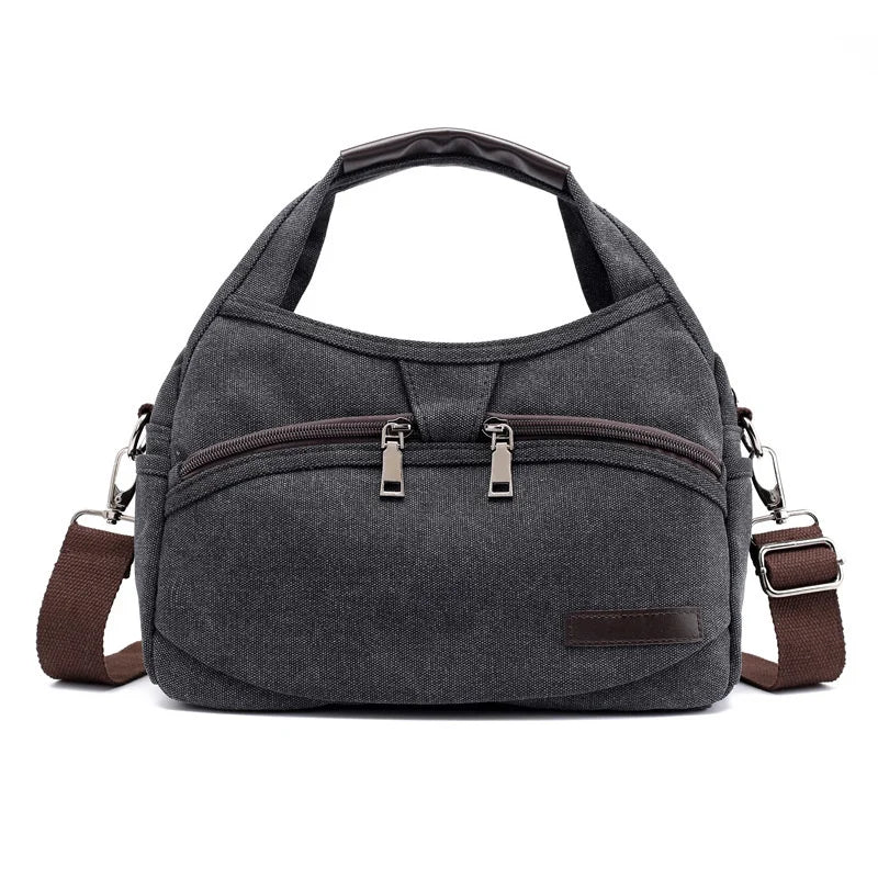 Women's Casual Canvas CrossBody Bag Shoulder Handbags Girls Tote