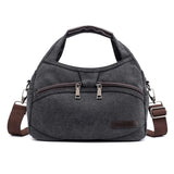 Women's Casual Canvas CrossBody Bag Shoulder Handbags Girls Tote