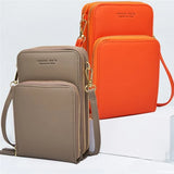 Women's PU Crossbody Bag Multi-function Mini Shoulder Bags