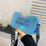 Women's Crossbody Bag Letter Printing Small Square Bag