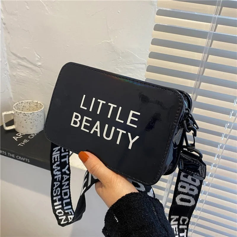 Women's Crossbody Bag Letter Printing Small Square Bag