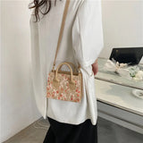 Women's Crossbody Bag Sweet Printing Ins Version of The Personality Underarm Bag