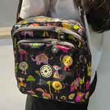 Women's Crossbody Bag Swing Pack Shoulder Bag Printing Small Phone Pack Purse