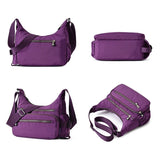Women's Waterproof Nylon Crossbody Bag Shoulder Messenger Handbag