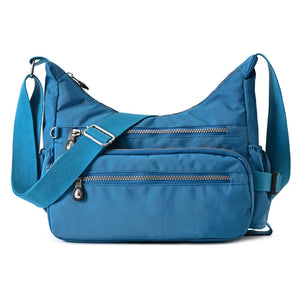 Women's Waterproof Nylon Crossbody Bag Shoulder Messenger Handbag