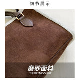 Women's Crossbody Bag Retro Solid Matte PU Leather Shoulder Bag