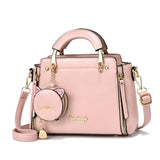 Women's Crossbody Messenger Bag PU Leather Tote Shoulder Handbag